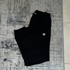 Champion Black Thick Jogger Pants